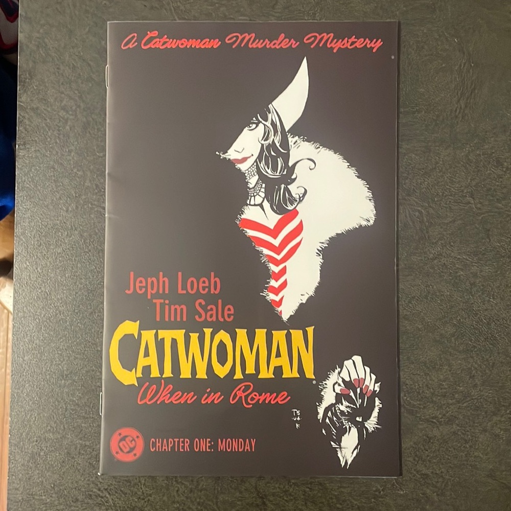 Catwoman ‘When in Rome’ comic